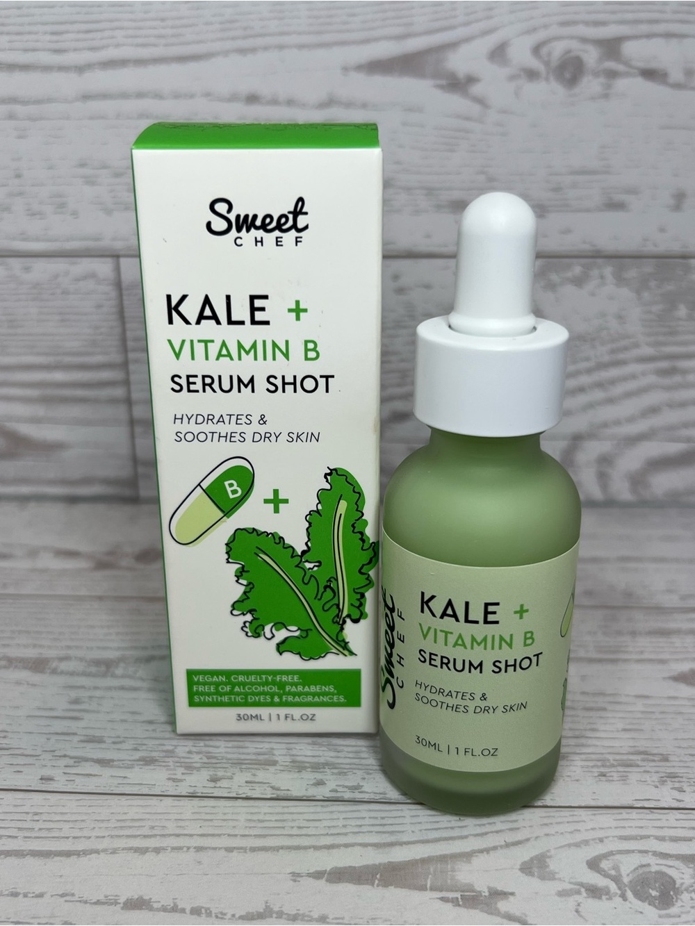 Sweet Chef Kale + Vitamin B Green Serum Shot